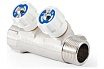 Коллектор с регулировочными вентилями PROFACTOR в/н 3/4" х 2 вых 1/2"нар PF MV 268.2