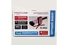 Комплект сварочного оборудования PROFLINE 1500 вт (насадки 20-63мм), метал. бокс УТ-00047458