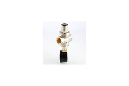 Редуктор давления Valtec поршневой, с манометром, от 1 до 5.5 бар, 1/2 VT.088.N.0455