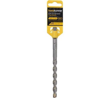 Бур SDS+ 10х160 мм Hanskonner H9019-F10-160