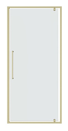 Душевая дверь Niagara Nova 80x195 прозрачное, золото сатин NG-45-8ASG