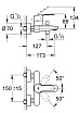 Смеситель для ванны Grohe Eurostyle Cosmopolitan 33591002