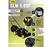 Бензиновая самоходная газонокосилка Huter GLM 5.0 SР 70/3/2