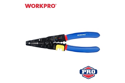 Многофункциональные обжимные клещи WORKPRO 210 мм WP291009