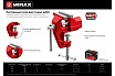 Настольные тиски для точных работ MIRAX 50 мм 32474-50