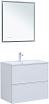 Мебель для ванной Aquanet Арт 75 см белый матовый