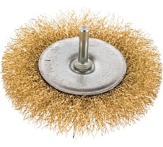 Кордщётка радиальная мягкая 100 мм для дрели РОССНА Р860641