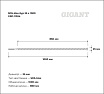 Бур SDS-Max (25x1000 мм) Gigant GRD 11024