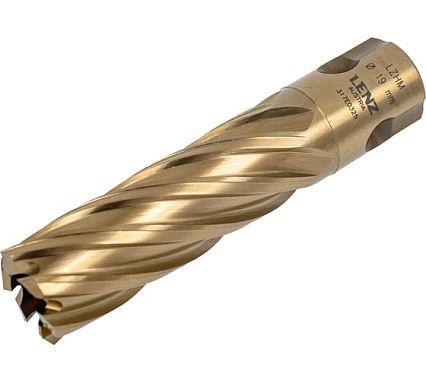 Сверло корончатое (19х55 мм; Weldon 19) LENZ LZHM-019