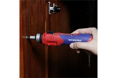 Реверсивная отвертка с храповым механизмом и автоматической сменой бит WORKPRO 24 насадки WP221056