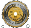 Диск пильный по дереву 250х32/30/25.4 мм Z=64 АТВ WoodMaker Diamond Industrial DIDD250Z64