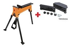 Многофукциональные тиски-подставка Triton + Слесарные губки для SJA100E в подарок TR281928-VI