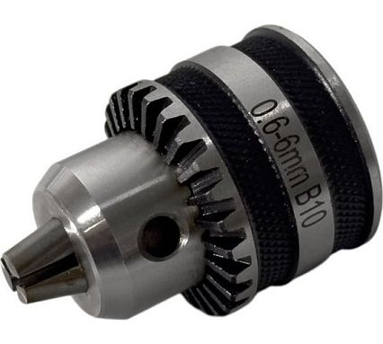 Патрон сверлильный с ключом AURA TOOLS В10/0,6-6 11060610