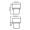 Набор аксессуаров для ванной комнаты WasserKRAFT Elbe K-7200