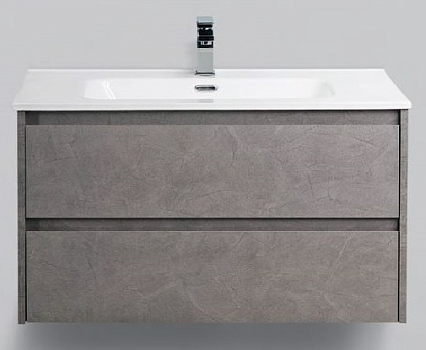 Мебель для ванной BelBagno Kraft 90 см Pietra Grigio