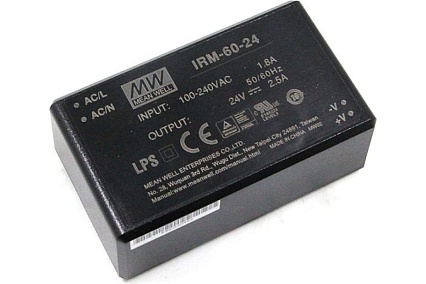 Источник питания Mean Well IRM-60-24 AC/DC 60Вт Т02288489