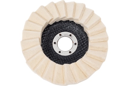 Полировальный лепестковый круг Orientcraft 125 мм, войлок 116.00-Wool