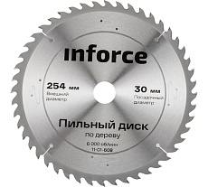 Диск пильный по дереву (254х1.8х30 мм; 48Z) Inforce 11-01-608