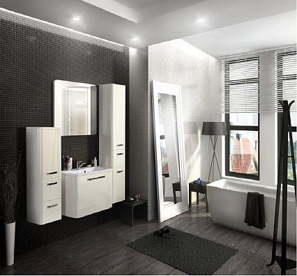 Шкаф пенал Акватон Валенсия R