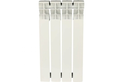 Алюминиевый радиатор Rommer Plus 500 4 секции RAL9016 89562
