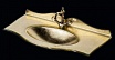 Раковина Caprigo OW15-11013-G 90 см золото