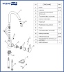 Смеситель для кухни WasserKRAFT Lippe 4507