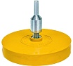 Диск полиуретановый для снятия липких лент со шпинделем ERASER WHEEL (90х15 мм) INDASA 23432