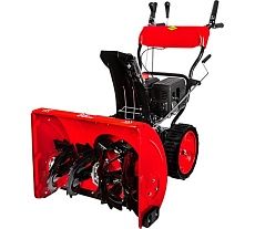 Бензиновый снегоуборщик DDE ST7067 7.0 л.с, ширина 66 см, скорости +6/-2, колеса 14, управление на панели 798-478