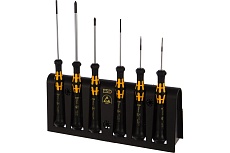Набор отверток WERA A/6 Electronics Screwdriver Set+Rack 6 шт. WE-030170