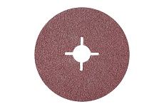 Фибровый диск с прорезями тип 2 180х22.23 мм, A 80, 80 м/с Луга 4603347389751