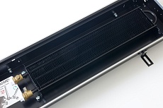 Внутрипольный водяной конвектор KVZ без решетки KVZ-230-80-800-UA