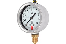 Манометр ДМ 2 063 Р (0-16) бар, кл.1.5, G1/4&quot;, DIN CASE BD 1152100024