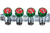 Регулируемый коллектор с 4 отводами FAR 1" М24х19 FK 3856 C1