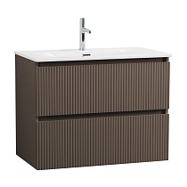 Мебель для ванной BelBagno Uno 80 см Бежевый матовый