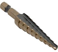 Ступенчатое сверло HSS 9 ступеней EKF ST-4-12/1