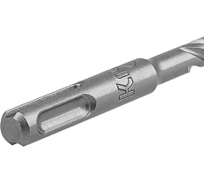 Бур по бетону Kranz SUPER 8x110мм, профессиональный, цельная крестовая пластина, SDS PLUS KR-91-0456