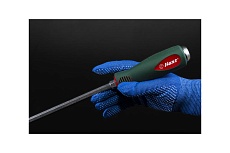 Силовая отвертка Hans шлиц, с металлическим затыльником 9*300мм 0516M9-12