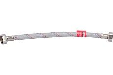 Гибкая подводка для воды ELKA оплетка нейлон, пвх покрытие, 1/2&quot; х 30 см в/в ИС.101122