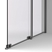 Душевая перегородка Vincea Walk-In VSW-1WSL120GSGM 120x200 вороненая сталь, янтарь