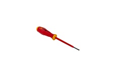Отвертка EKF Professional SL2.5x0.4 мм, VDE 1000В sl-2.5-0.4-pro-in
