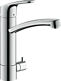 Смеситель для кухни Hansgrohe Focus 31803000 с запорным вентилем