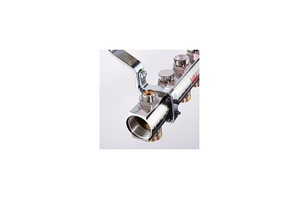 Коллекторная группа в сборе, 1х5 вых. Евроконус 3/4 Valtec VTc.594.EMNX.0605