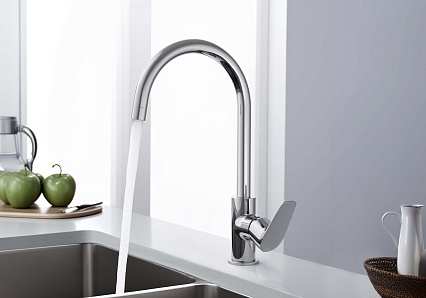 Смеситель для кухни Aquatek Бетта AQ1182CR хром