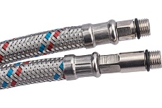 Подводка к смесителю (пара; 1.0 м; 1/2F-M10) VRT 521797