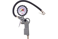 Пистолет для подкачки шин WMC TOOLS с аналоговым манометром и шлангом WMC-STG-05(51322)