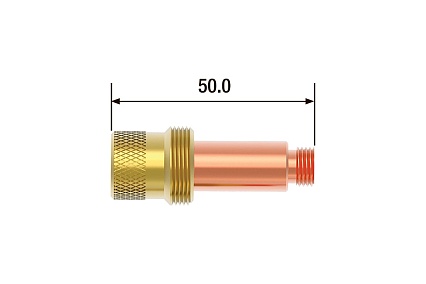 Корпус цанги c газовой линзой (2 шт; 2.4 мм) для FB TIG 17-18-26 Fubag FB45V26