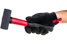 Кувалда ЛОМ 1 кг, фибергласовая рукоятка 1672062