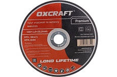 Круг отрезной по металлу Premium (180х1.6х22.2 мм) OXCRAFT PO000137266