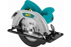 Дисковая пила FIT 1280 Вт, 5000 об/мин, 185/20 мм, железная опора, резиновая накладка, быстрая смена щеток, блок шпинделя, коробка 80398
