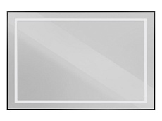 Зеркало BelBagno SPC-KRAFT-1200-800-SENS-NERO 120x80 см сенсорный выключатель, черный